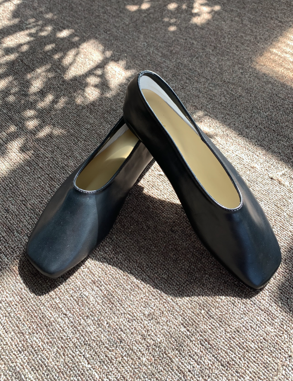 merit flat shoes (블랙)