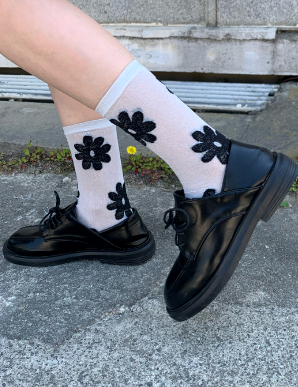 daisy summer socks