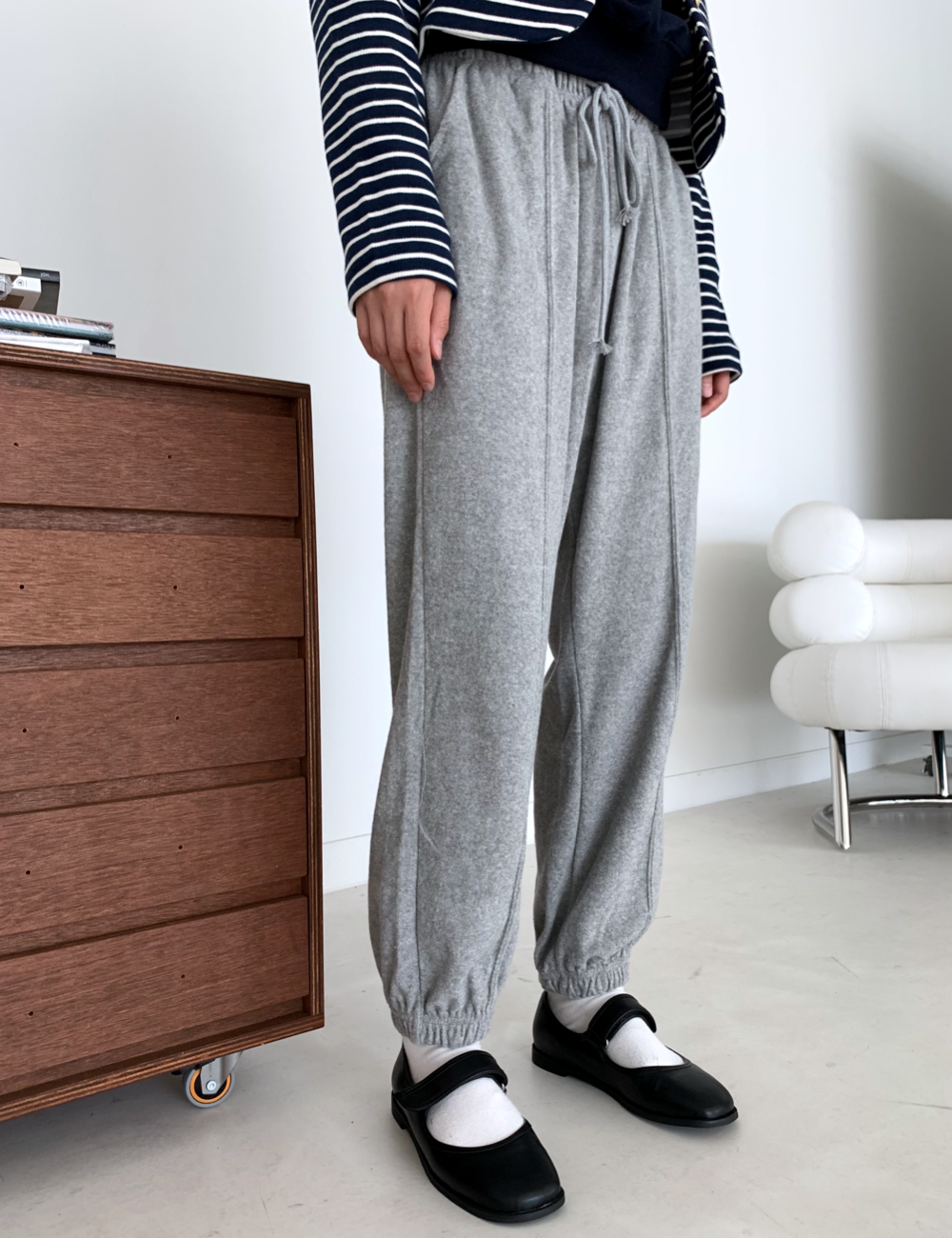 terry jogger pants (멜란지)