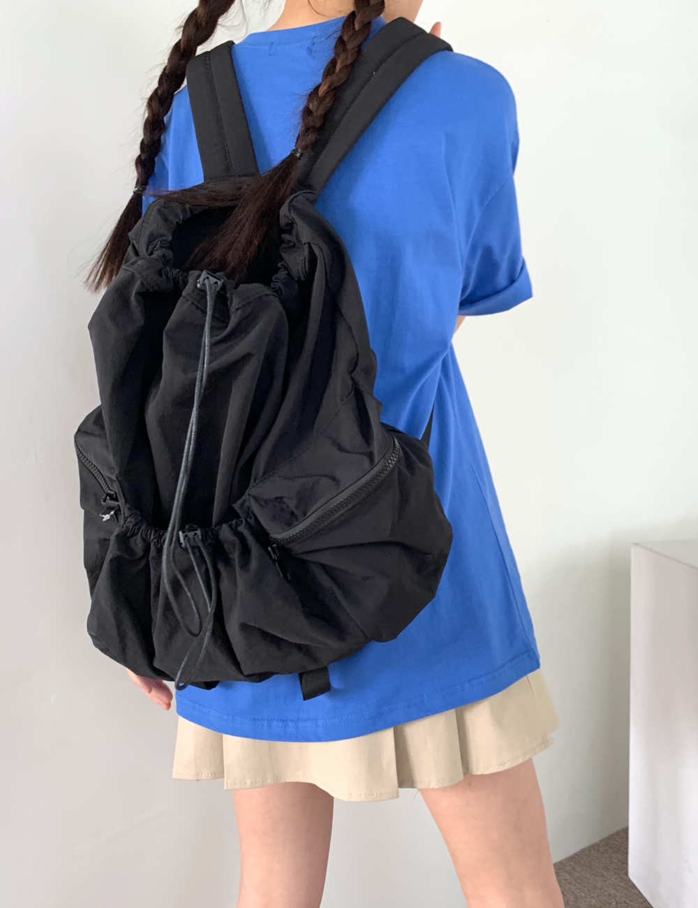 string backpack (블랙)