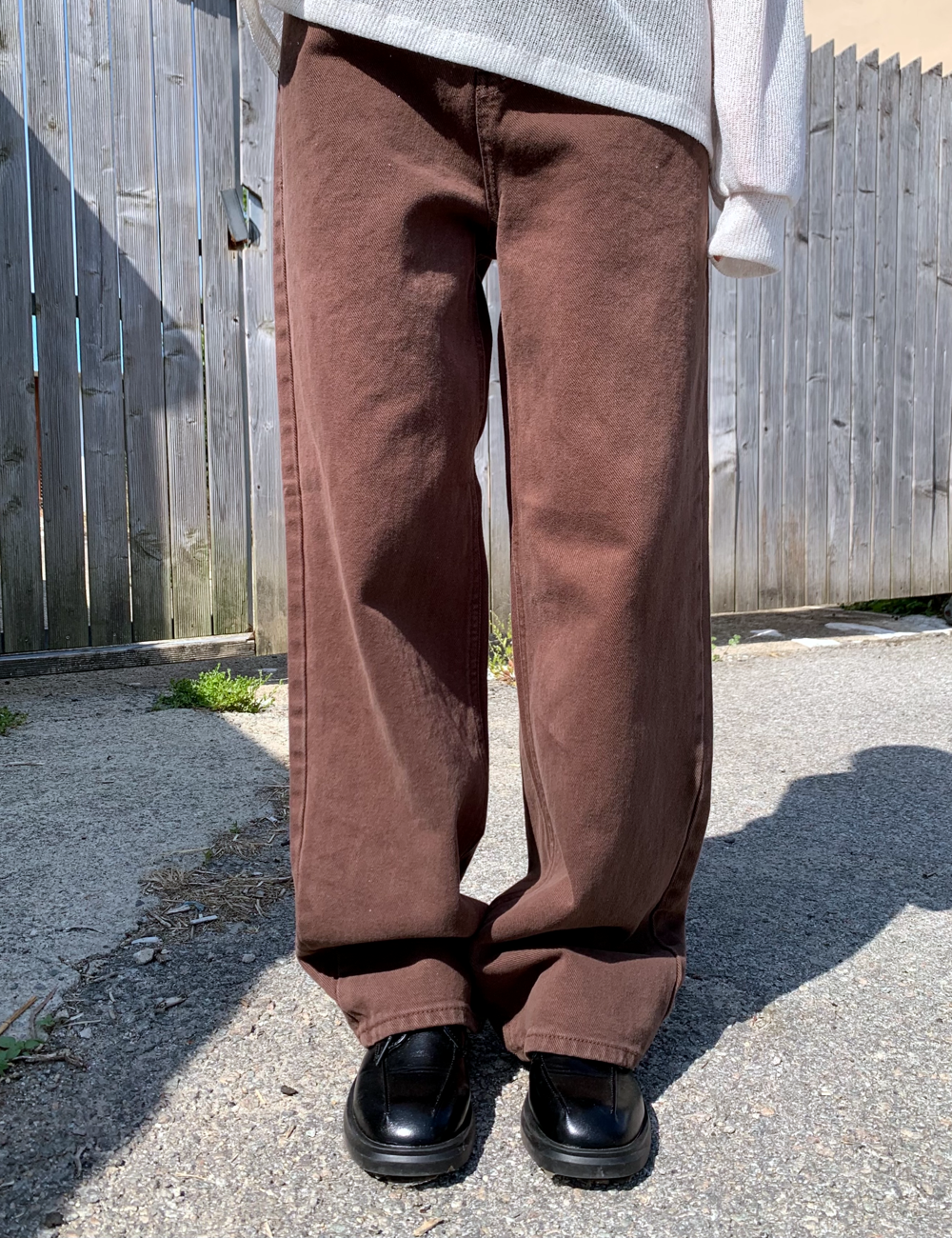 normal color pants (브라운)