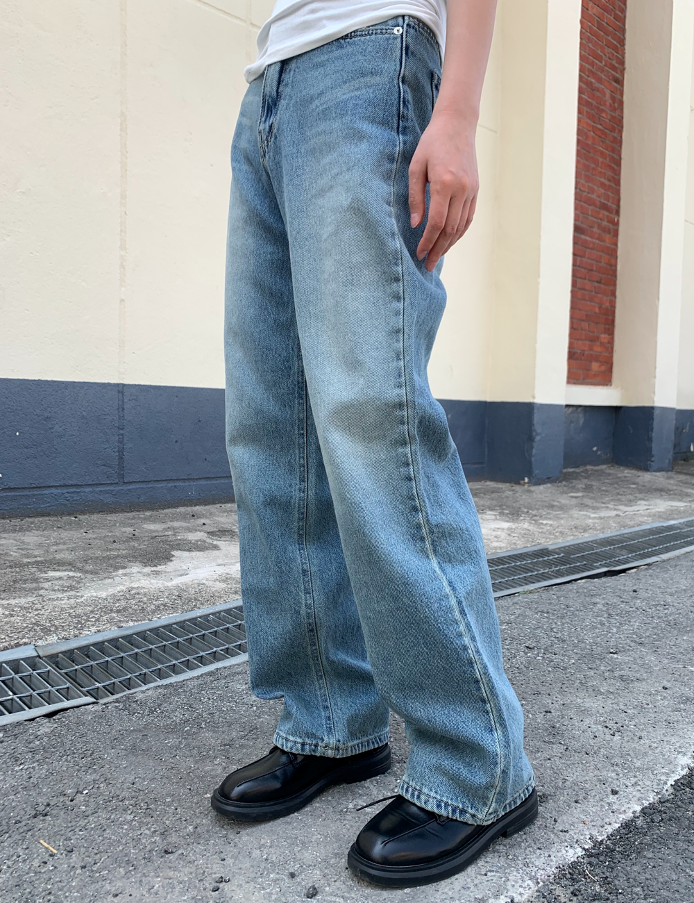 standard denim pants (중청)
