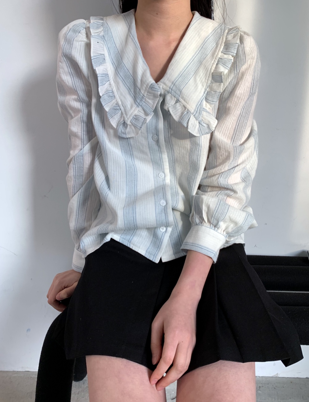 april stripe blouse