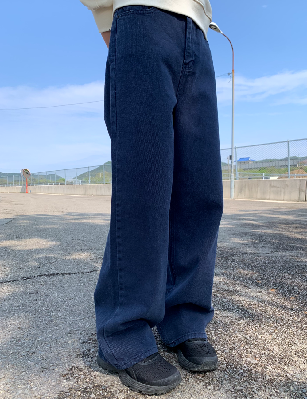normal color pants (네이비)