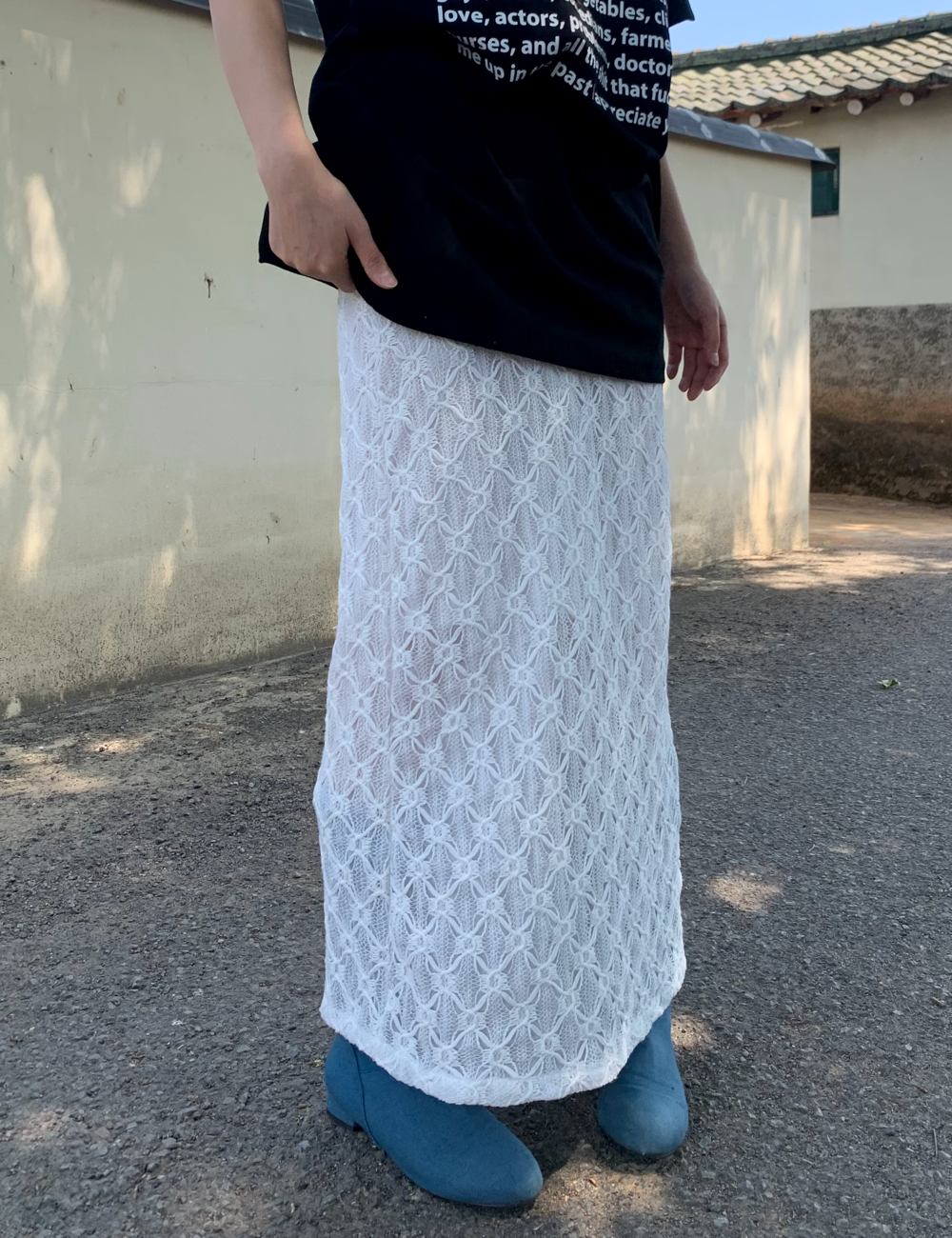 vintage long skirt